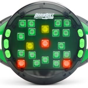 Educational Insights BrainBolt - Handheld Electronic Memory Game, Portable Kids Games, Car Travel Games for Boys and Girls, Electronic Brain Game, Mind Fidget Gamer Gift for Kids and Teens, Ages 7+