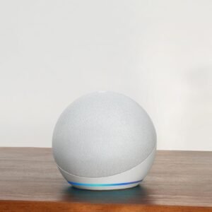 Amazon Echo Dot (newest model) - Vibrant sounding speaker, Designed for Alexa+, Great for bedrooms, dining rooms and offices, Glacier White