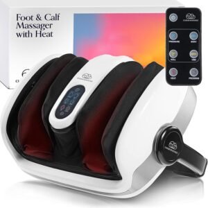 Cloud Massage Shiatsu Foot Massager with Heat – Deep Kneading for Pain Relief – Perfect for Father’s Day, Circulation & Relaxation – Ideal for Plantar Fasciitis, Neuropathy & Arthritis