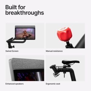 Peloton Bikes, Indoor Exercise bikes for Cardio and Strength Training