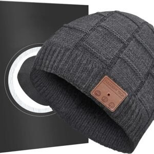 Bluetooth Beanie Hat Headphones Unique Tech Gifts Stocking Stuffer