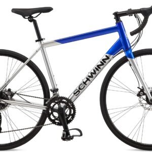 Schwinn Phocus 1.6 Disc Road Bike, 700c Bike for Men and Women, 16-Speed Road Bicycle, Lightweight Aluminum Frame, Alloy Carbon Fork, Disc Brakes, Aerodynamic Riding Position, Bikes for Adults